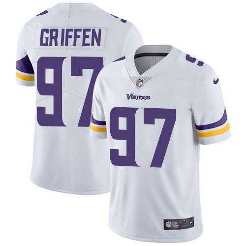 Nike Minnesota Vikings #97 Everson Griffen White NFL Vapor Untouchable Limited Jersey,We sell and wholesale Nike Minnesota Vikings #97 Everson Griffen White NFL Vapor Untouchable Limited Jersey on line form chian!